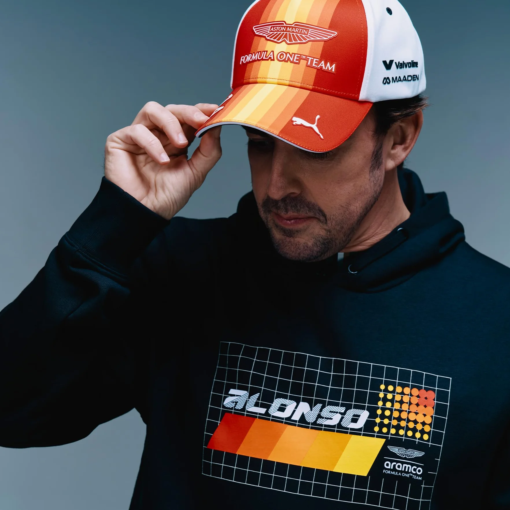 PUMA Aston Martin F1 2026 Gorra Edición Especial Fernando Alonso – Verde – Talla única