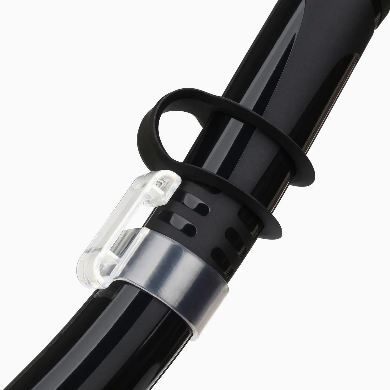 Snorkel de Natación Tubo de Buceo Snorkel para de Silicona Longitud Ajustable Válvula Seco Adecuado para Adultos y Jóvenes en