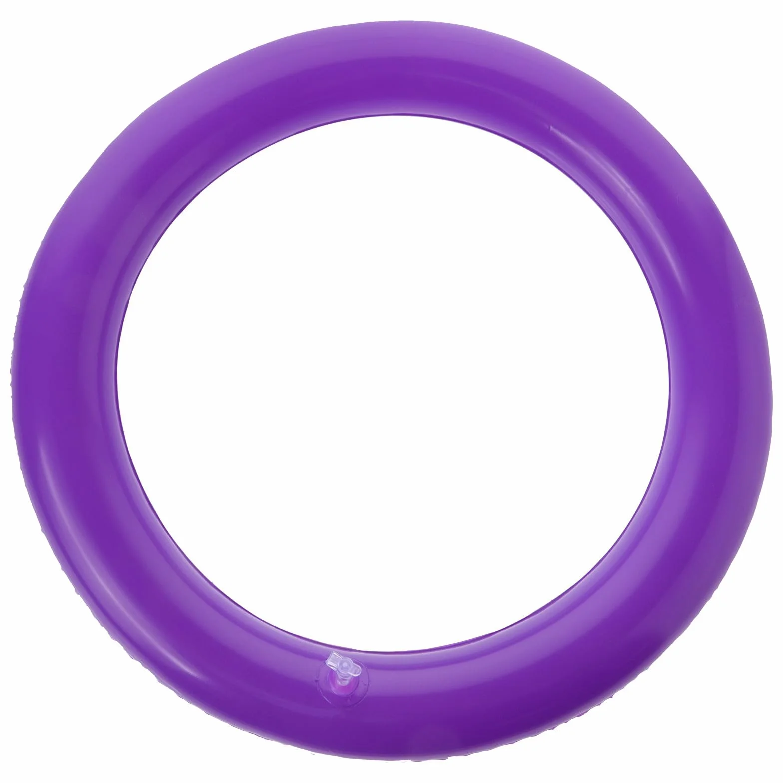 MAGICLULU Soporte Balón de Pilates Diseño de Anillo Fijador para Pelota de Yoga de PVC Púrpura, Base Redonda Estable y Fácil de Limpiar para Ejercicio y Entrenamiento