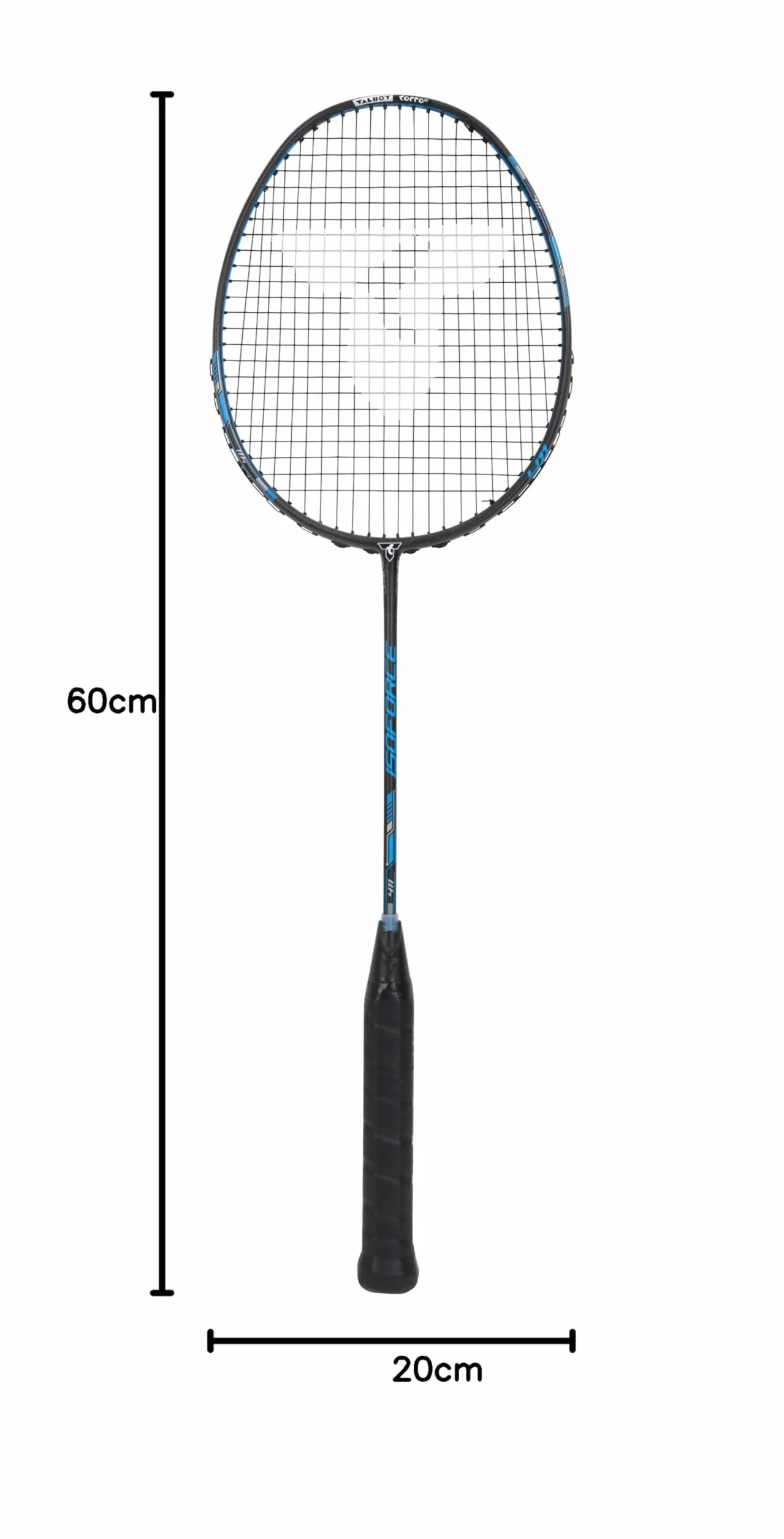 Talbot Torro Badmintonschläger Isoforce 411, 100% Graphit