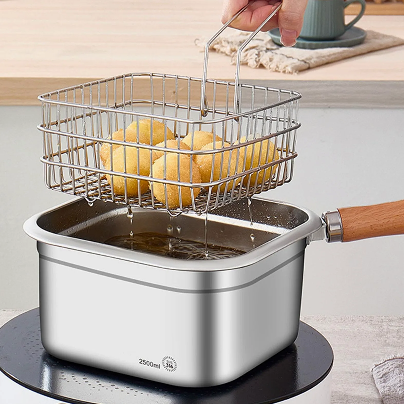 Juego de utensilios de cocina para camping, juego de ollas de camping | equipo de cocina de acero inoxidable, equipo de cocina de camping fresco, olla multifuncional con estante para cocinar al vap