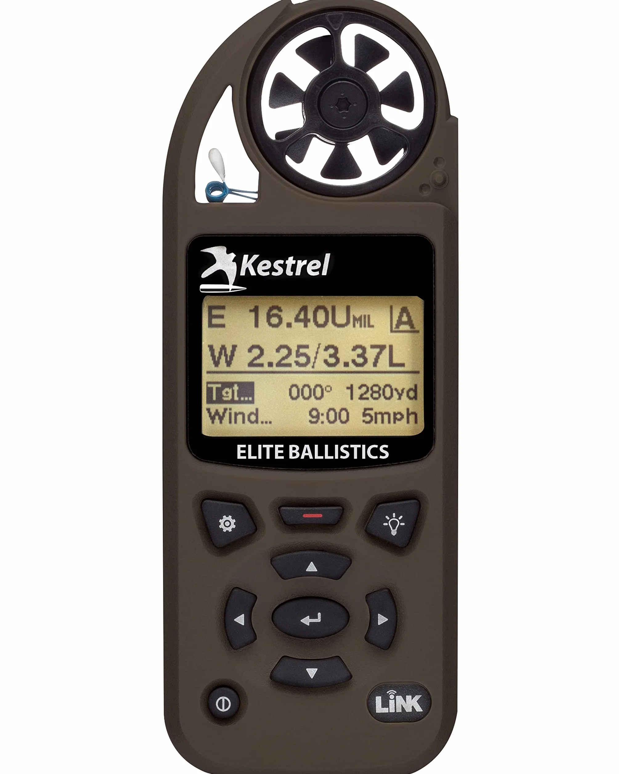 Kestrel Medidor meteorológico Elite con balística aplicada y LiNK