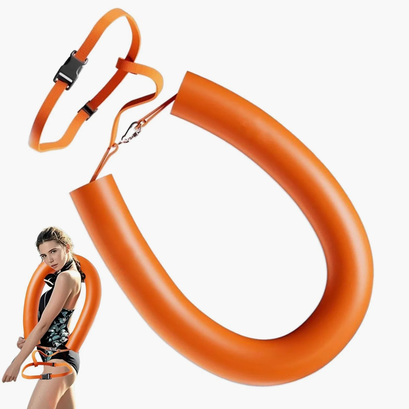 Cinturón de flotación para natación No inflable, a prueba de fugas | Barra de Espuma para Entrenamiento Para principiantes, deportistas, hombres y mujeres, lago, mar, embalse y estanque