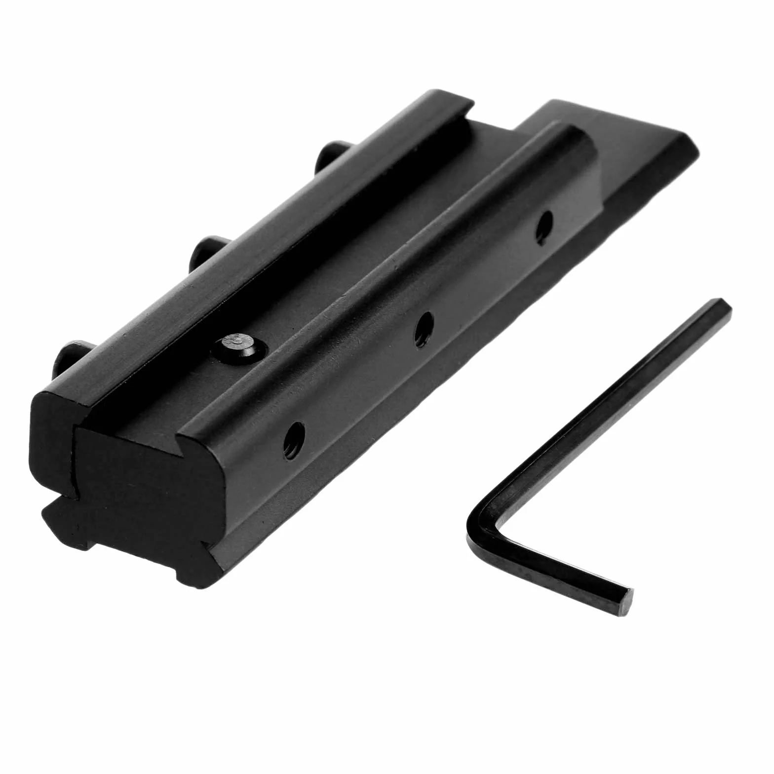 Dophee Dovetail Scope Ampliar el Montaje de 11 mm a 20 mm Rail Adapter