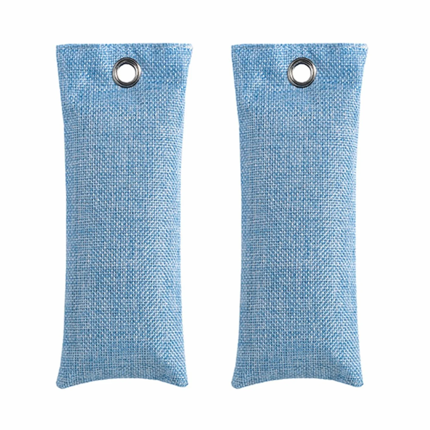 Bolsas de Carbón de Bambú 50g x 2, Desodorizadores para Zapatos y Armarios, Purificador de Aire Portátil