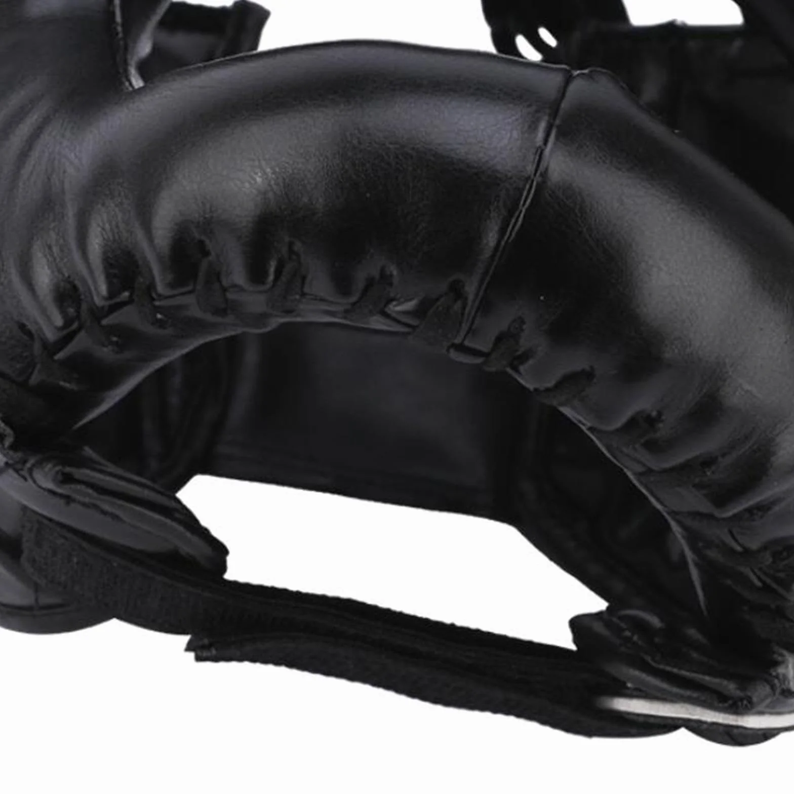 Casco de Kickboxing Protector Cefálico con Visión Clara Acolchado Suave