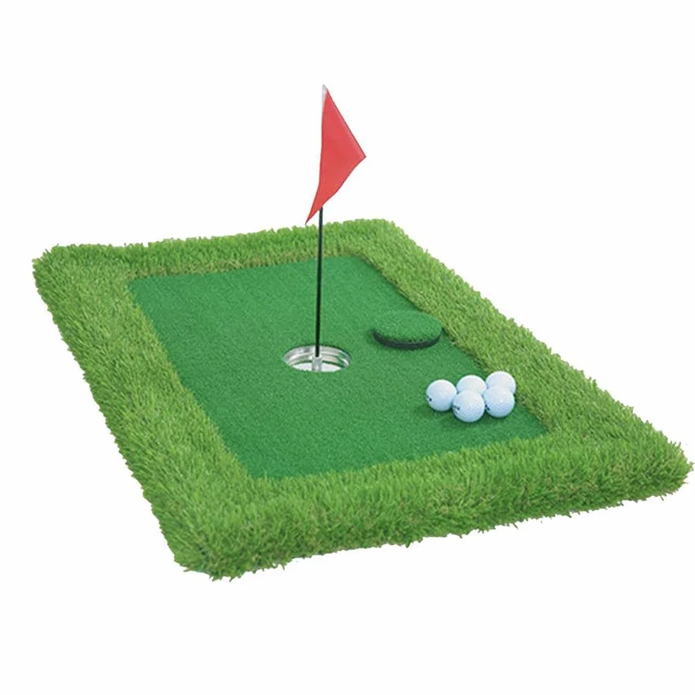 Piscina Golf Flotante Putting Green Golf Juegos en el Patio Trasero Chipping Green Flotante Al Aire Libre Piscina de Verano Patio Golf Flotante Putting Green Juegos Al Aire Libre para Adultos