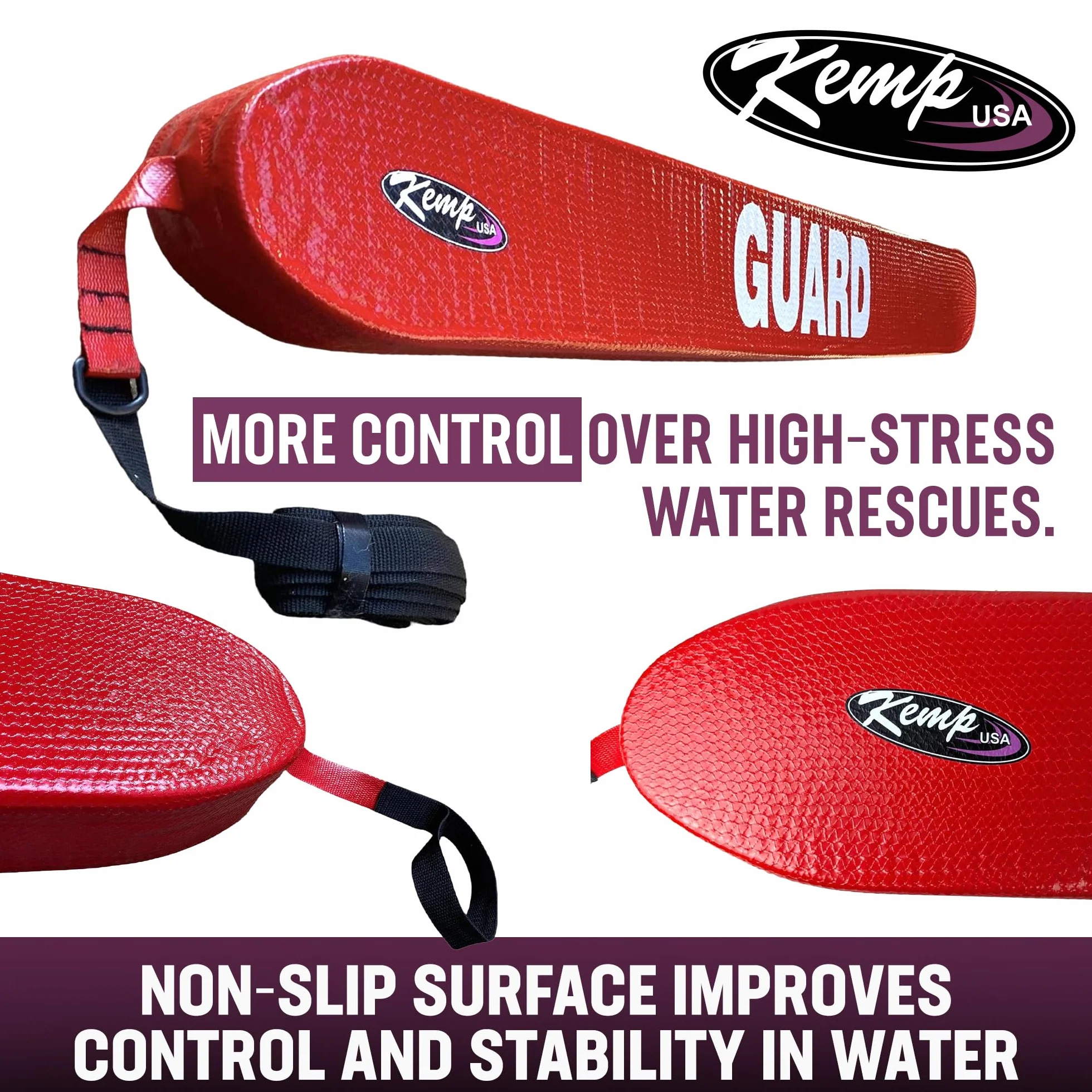 Kemp USA Tubo de Rescate de Malla Grip it 50 Pulgadas para Seguridad en Piscinas