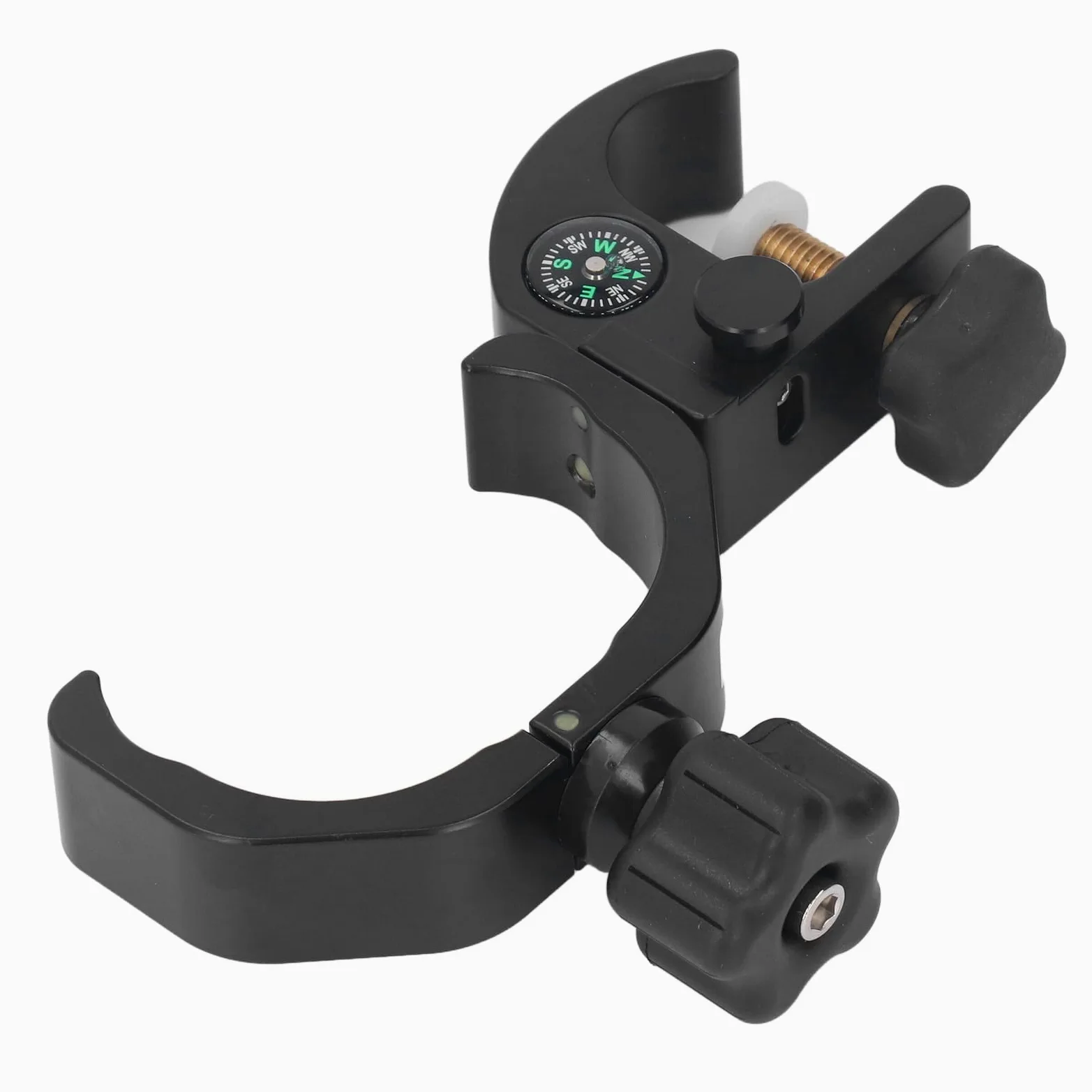 Soporte colector con brújula GPS RTK Soporte Universal portátil Ajustable para Soporte de Poste para iHand30, Accesorios industriales, Material de Aluminio anodizado Duradero con