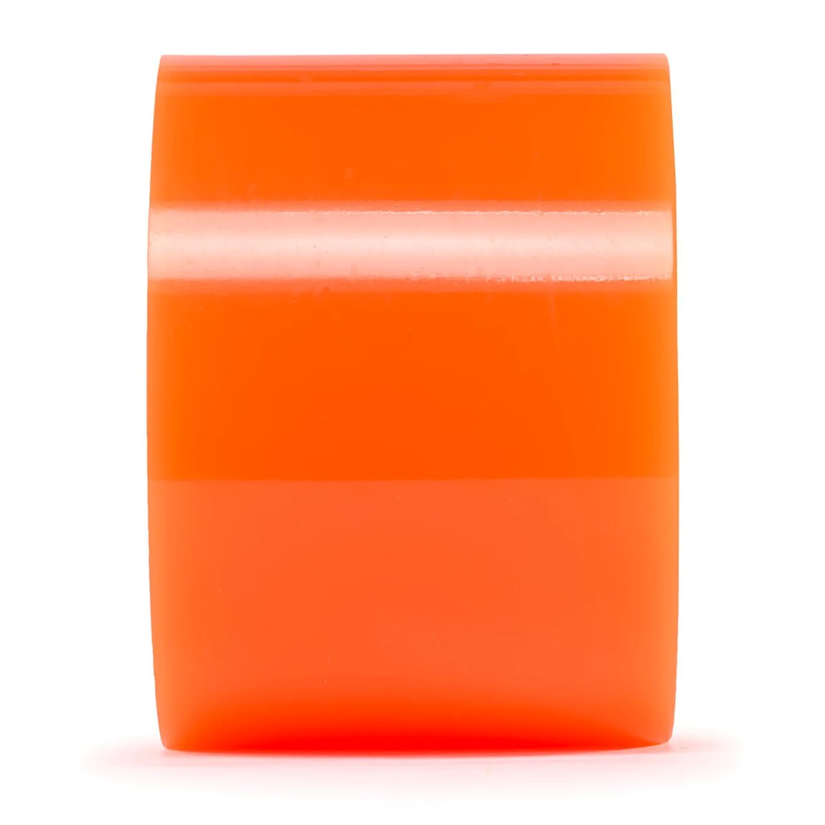 Orangatang In Heat 75 mm 80a Downhill Longboard Skateboard Cruising Wheels (Orange, Set of 4)
