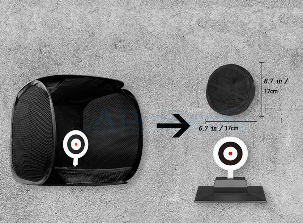 Objetivo automático de acción de Airsoft para Disparar, Pistolas de BB y pellets Reutilizables con Objetivos de Entrenamiento de Red de Trampa