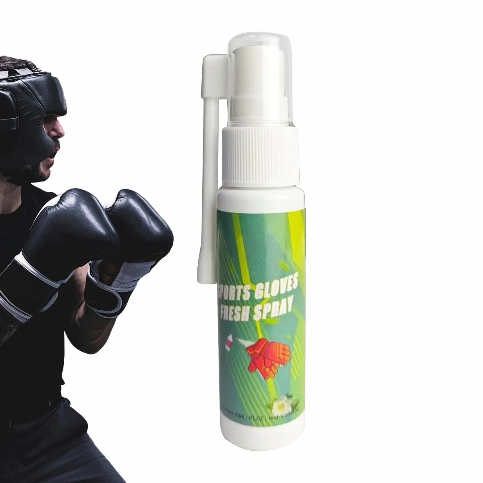 Desodorante para Guantes de Boxeo 30 ml - Spray Ambientador para Equipo Atlético