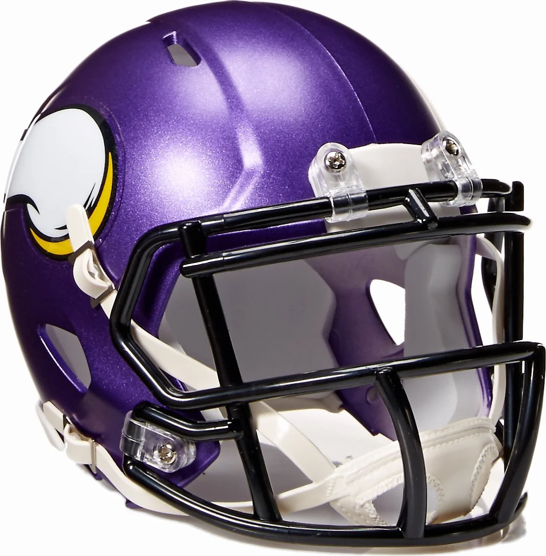 Riddell Minnesota Vikings Casco mini morado