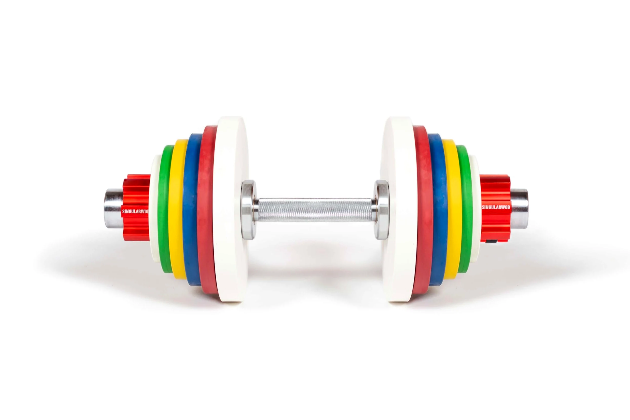 Mancuerna Ajustable de Discos Fraccionales. Accesorios Mancuernas - Halteres -Weights - Pesas. Pesos Fitness Mancuerna Ajustable SINGULARWOD - Mancuernas Ajustables