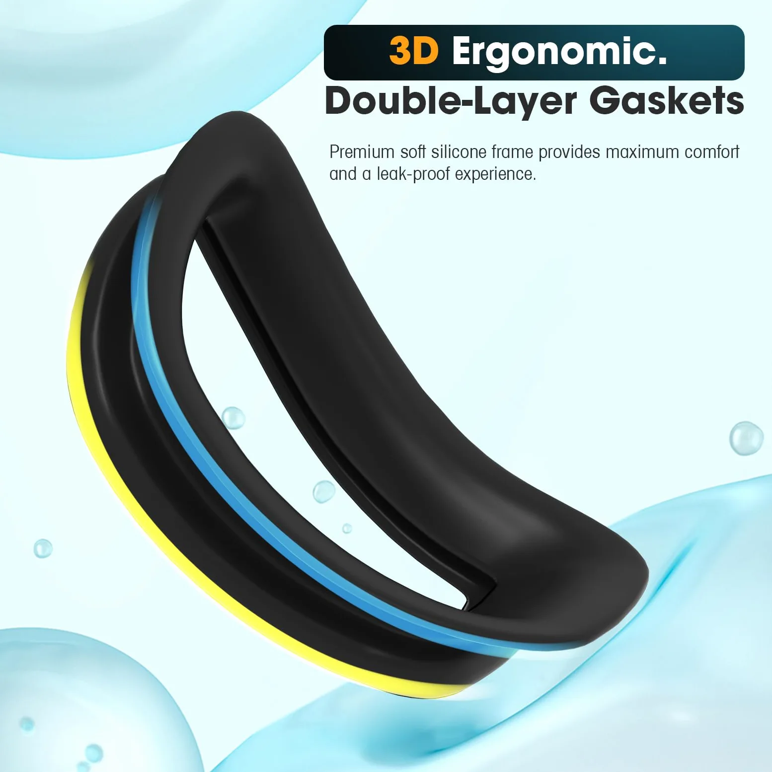Braylin Gafas de natación, paquete de 2 gafas de natación, antivaho, sin fugas, para adultos, mujeres, hombres y jóvenes