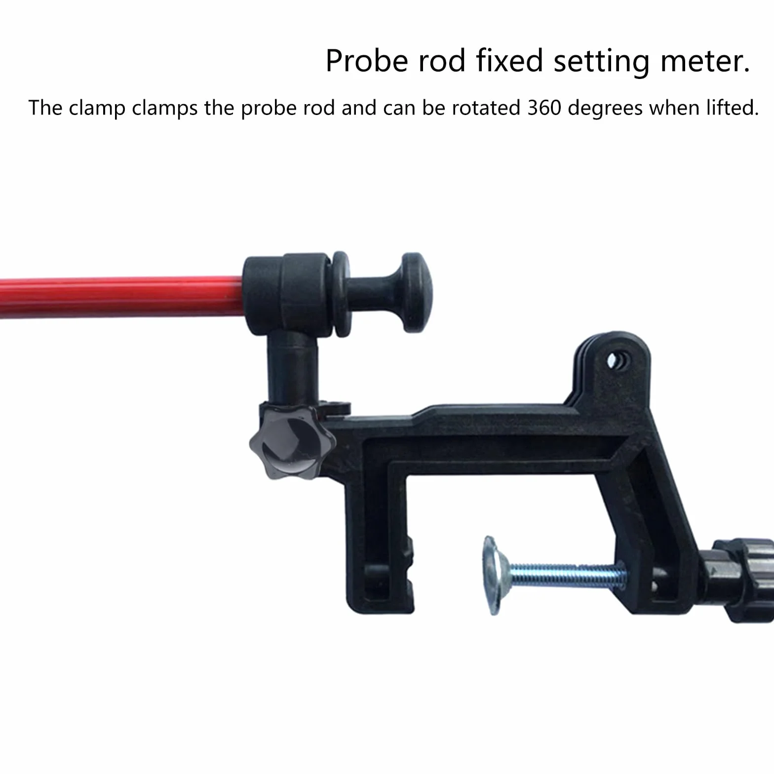Soporte de transductor ajustable para buscador de pesca, soporte telescópico para equipo de pesca