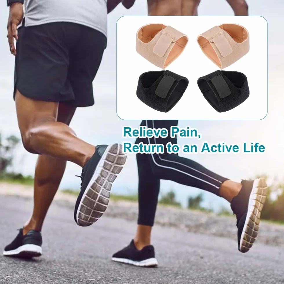 Protectores de Talón de Gel para Fascitis Plantar, Alivio del Dolor, Taloneras de Silicona (S 36-40)