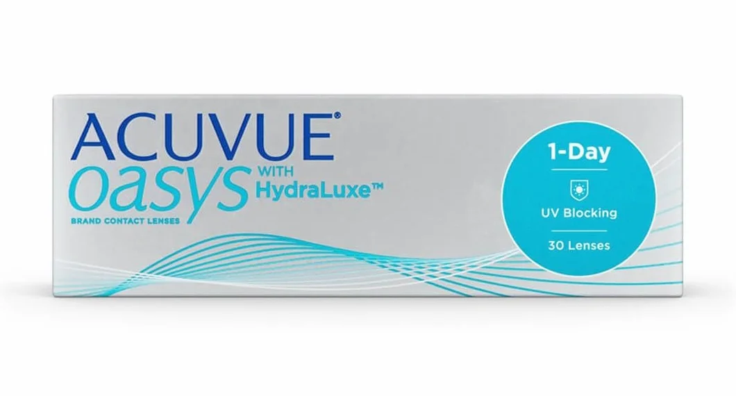 ACUVUE OASYS 1-DAY HydraLuxe soczewki kontaktowe 30 sztuk