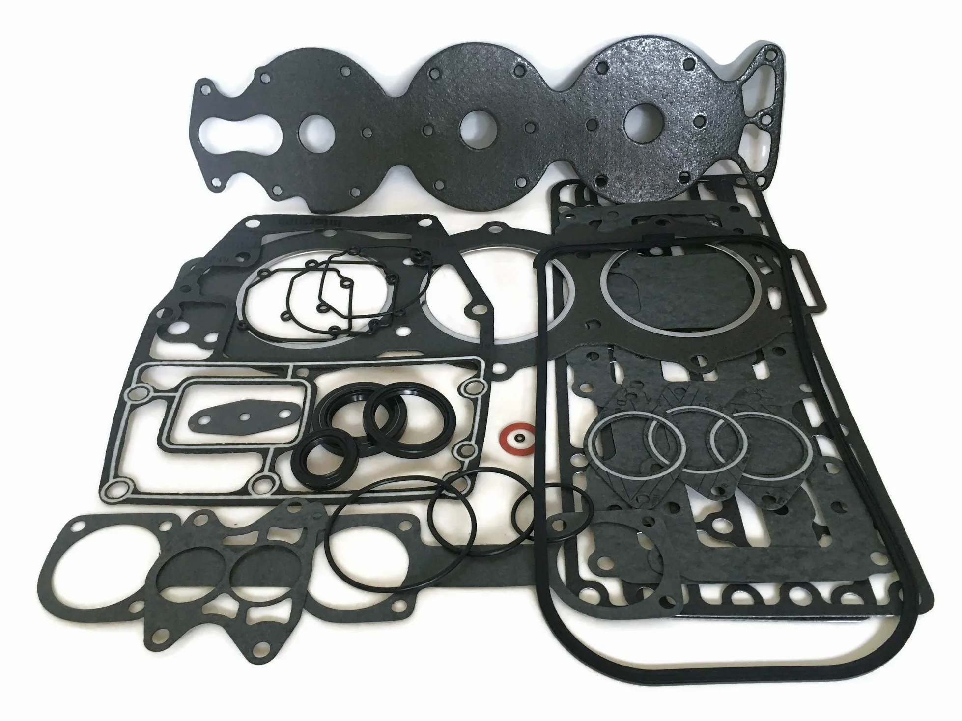 Motor de barco compatible con Yamaha Parsun fuera de borda 75CV 85CV 688-W0001-00 01 Kit de juntas de cabeza de potencia Motor de 2 tiempos