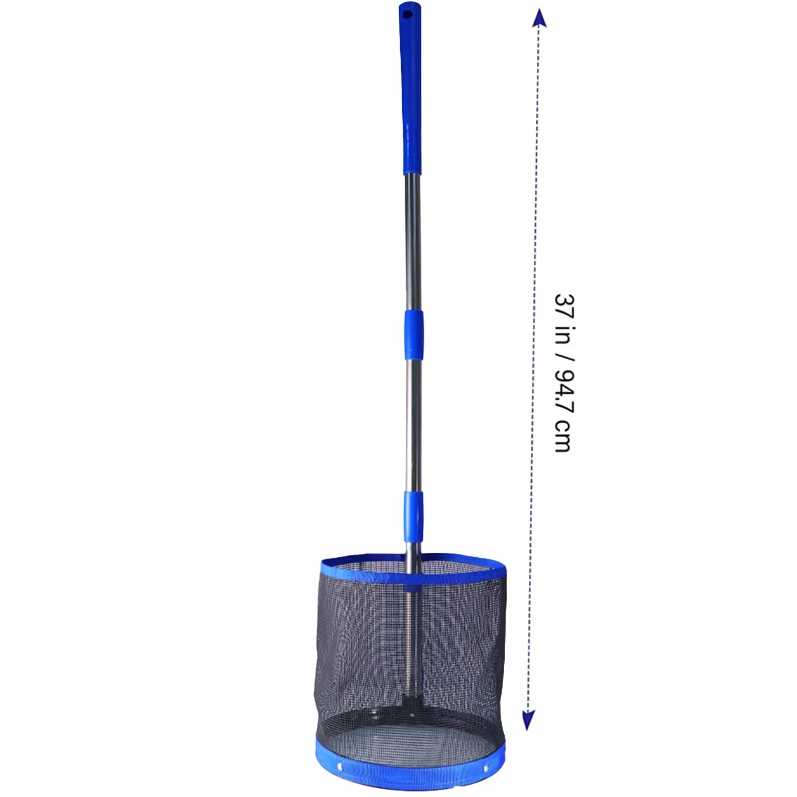 Recolector de Pelotas de Ping Pong Acero Inoxidable Almacenamiento 100 Pelotas