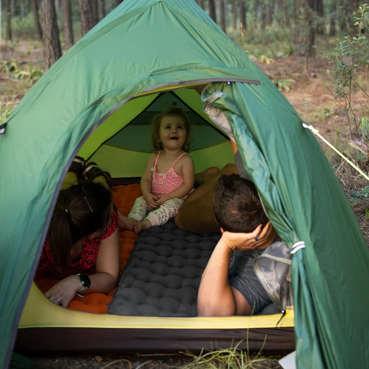 Naturehike Colchoneta Autoinflable Ultraligera 6,5 cm Grosor Impermeable para Senderismo Mochilero