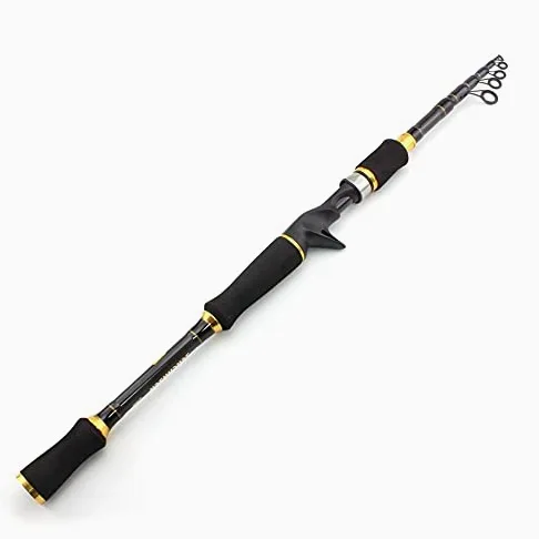 1.8m-2.7m m Power Lure 7-28G Portátil Telescópico Caña de Pescar Casting Spinning Pescado Mano Pesca Tackle Barra de mar