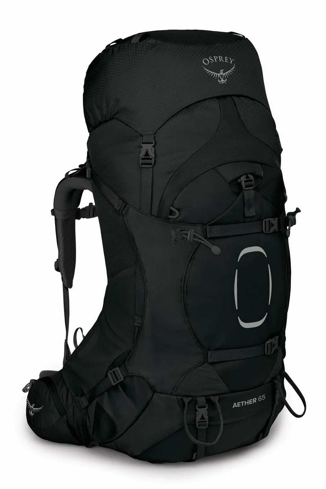 Osprey Aether Mochila de trekking para hombre, 65L Large/X-Large, Black