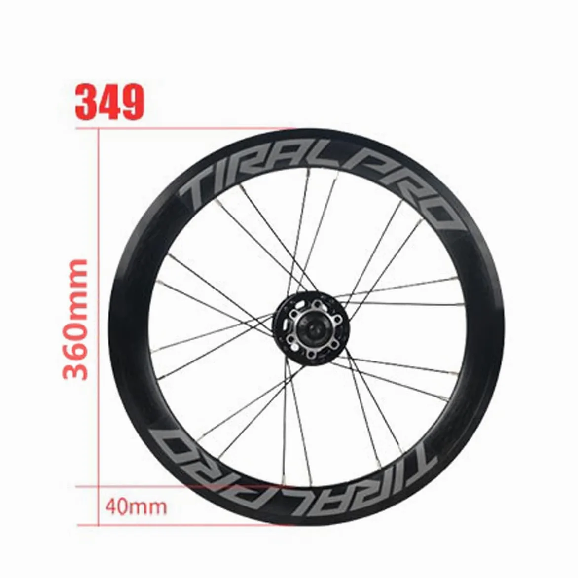 Llantas BMX 349 Juego Ruedas Bicicleta 16 Pulgadas Freno De Disco Llanta | Liberación Rápida Rueda Delantera Y Trasera Bicicleta Para Volante Cassette 7 -11 Velocidades(Silver)