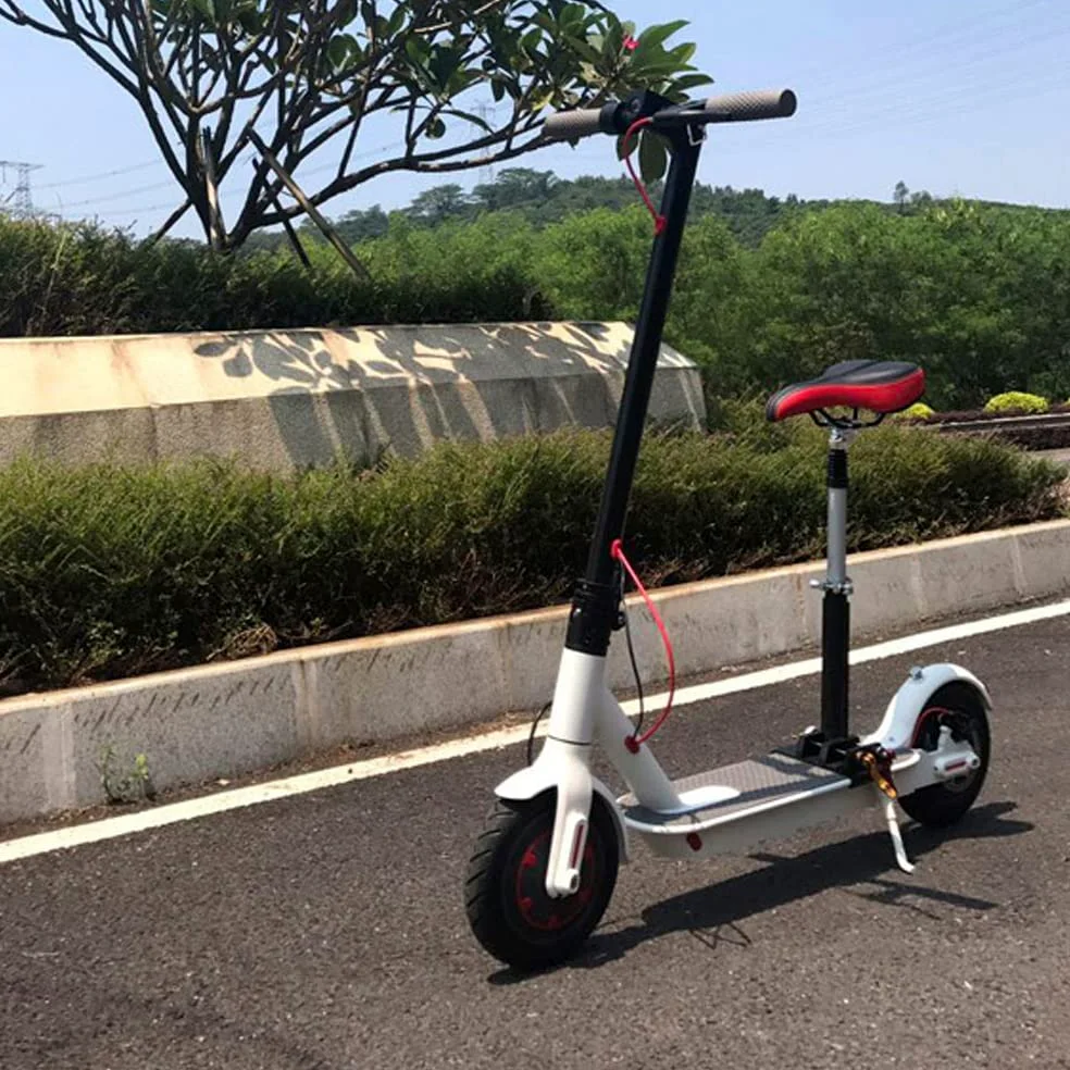 Asiento para scooter eléctrico accesorio para scooter eléctrico Xiaomi asiento adecuado para pedal ancho 140-152 mm, grosor del borde del pedal 9-10 m