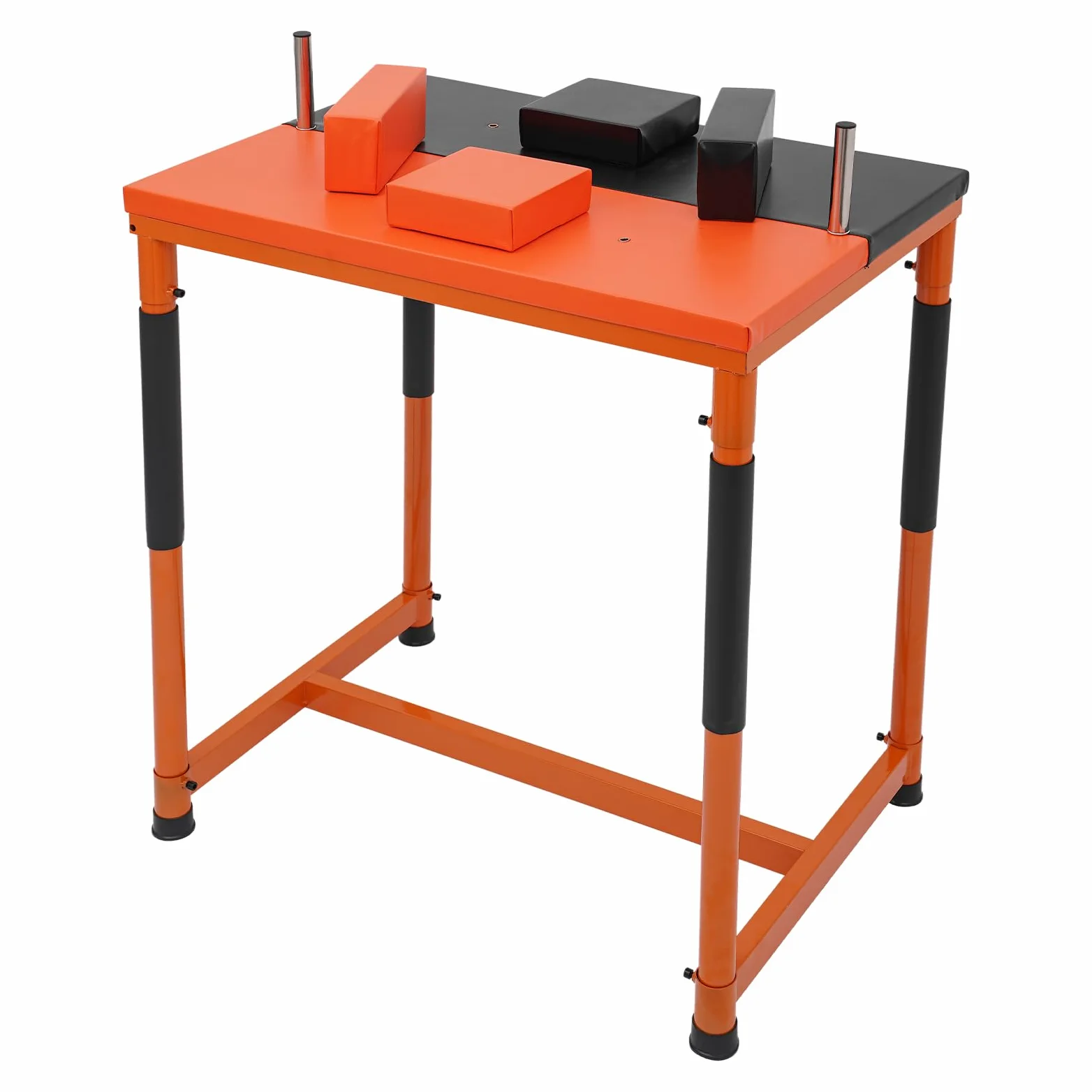 Mesa de lucha libre profesional para lucha libre de brazos estándar con coderas y almohadilla, mesa de compresión para gimnasio, gimnasio o club