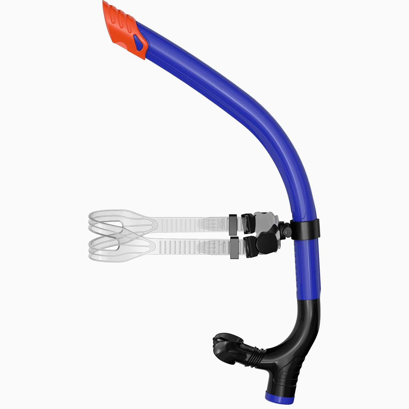 Snorkel Lap Natación Nadador Entrenamiento Buceo Snorkeling para Piscina Aguas Abiertas, Azul