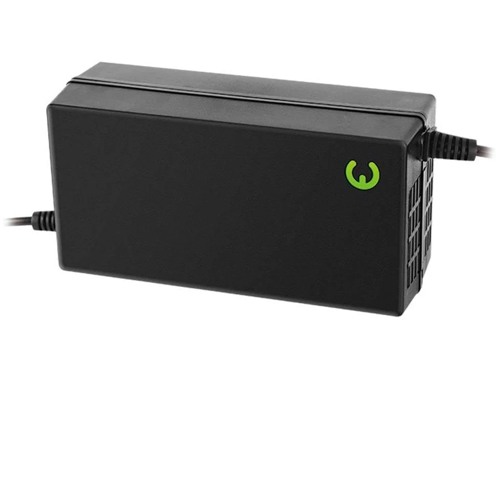 Cargador de Scooter eléctrico, Adaptador Inteligente de batería de Litio de 58,4 V 3 A, Control de Temperatura adaptativ