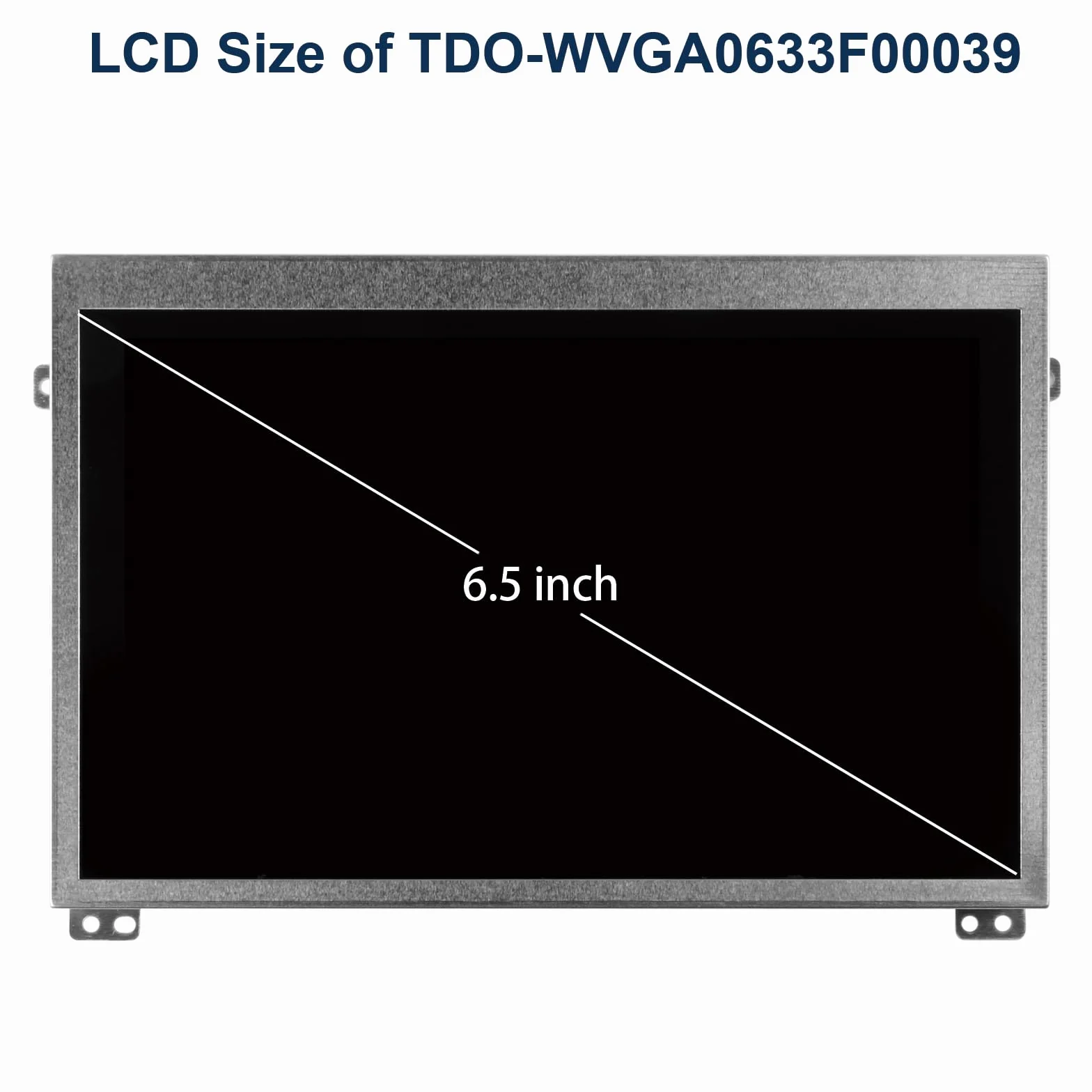 Pantalla LCD MIB STD2 Nav 200 682 TDO-WVGA0633F00045 TDO-WVGA0633F00039 6,5" Táctil Reemplazo