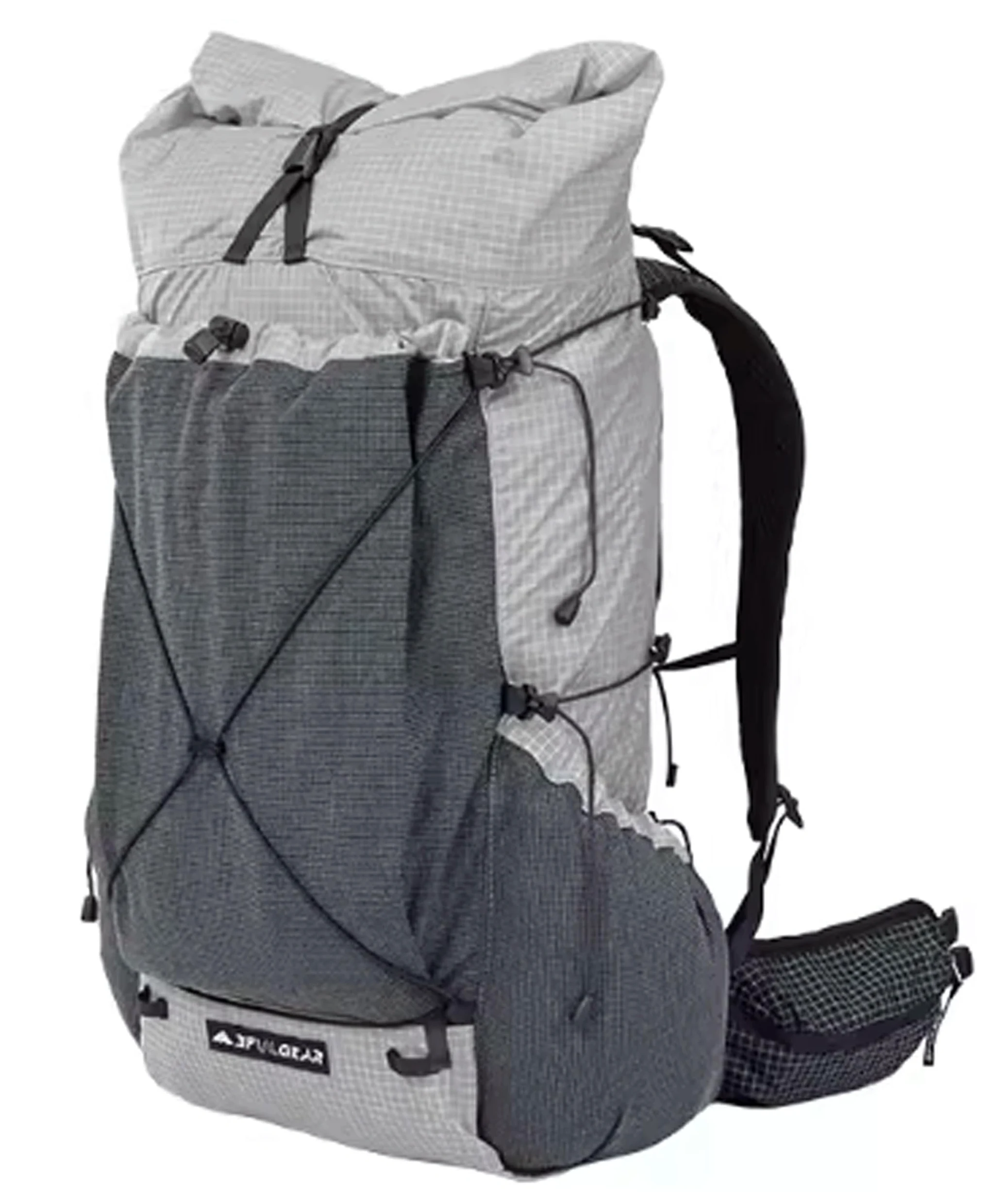 3F UL GEAR 30L + 10L UHMWPE Mochila de senderismo ultraligera impermeable mochila de senderismo al aire libre camping mochila de viaje para hombres mujeres (gris galaxia, grande)