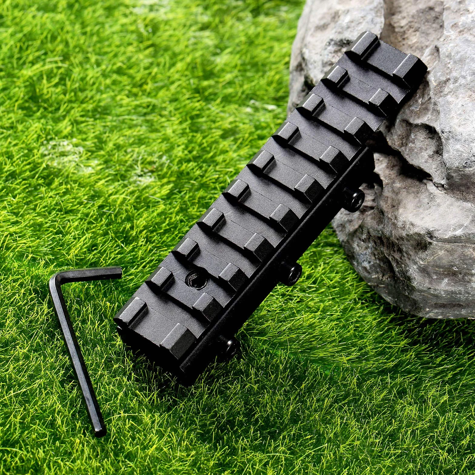 Dophee Dovetail Scope Ampliar el Montaje de 11 mm a 20 mm Rail Adapter