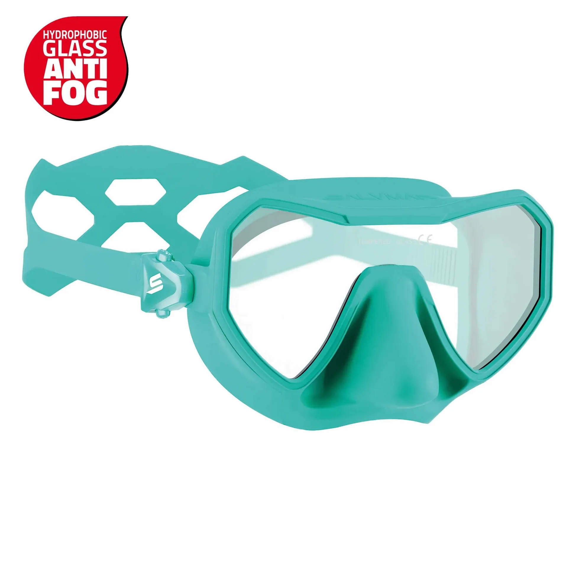 Salvimar, Combo - Máscara Neo Anti Fog Aquamarine + Bite Air Snorkel