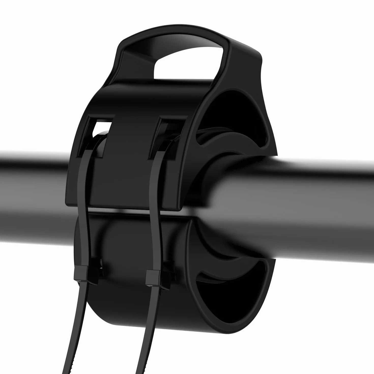 RuenTech - Soporte para manillar de bicicleta para Coros Pace 2/3, Vertix 2/2S, Apex/Apex Pro/2/2 Pro - Kit de soporte GPS para relojes deportivos (negro + negro)