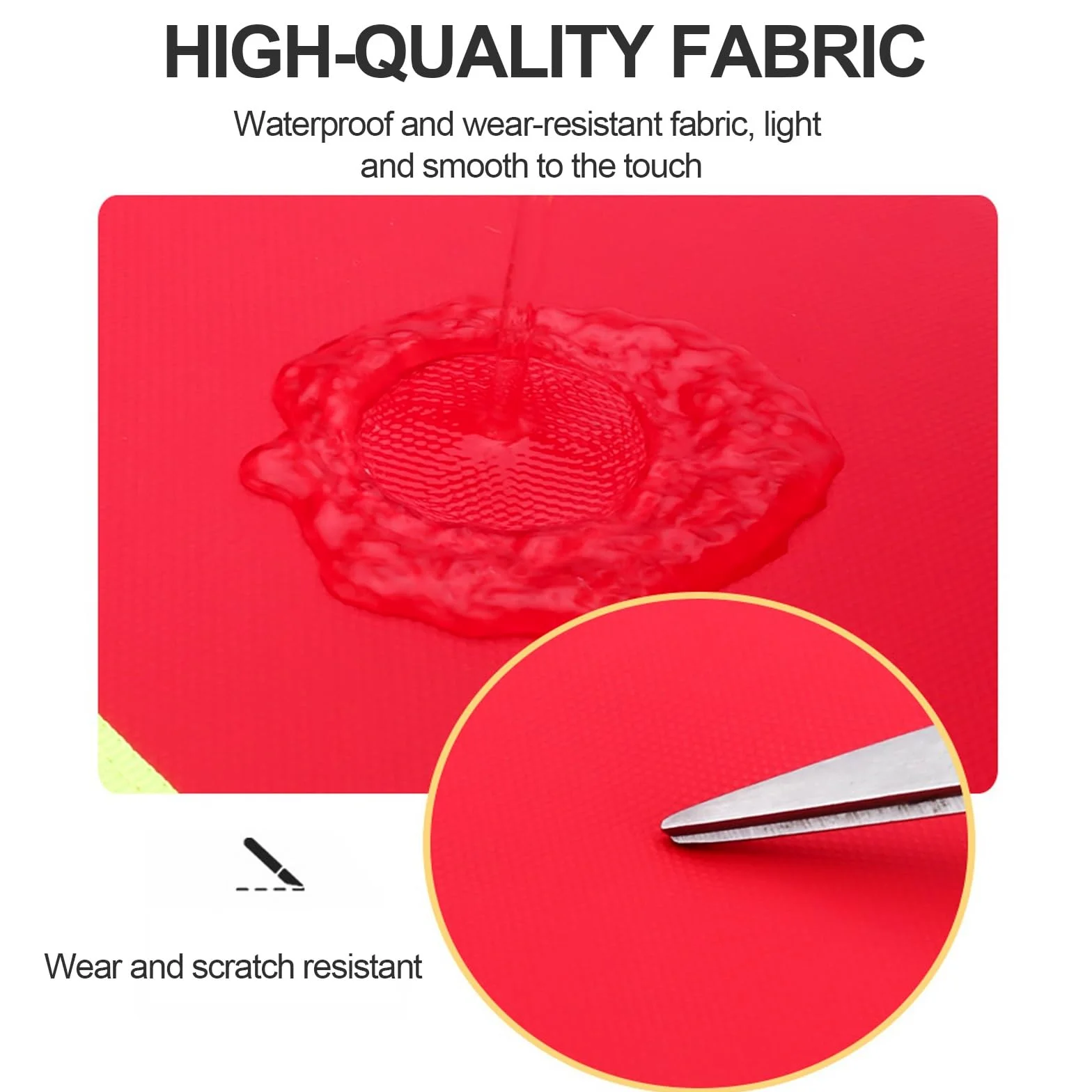 Kit De Material For La Prevención De Epidemias,Botiquín Médico De Tela Oxford Impermeable,Botiquín De Primeros Auxilios,Pastillero For Acampar,Apto For Exteriores(Red)