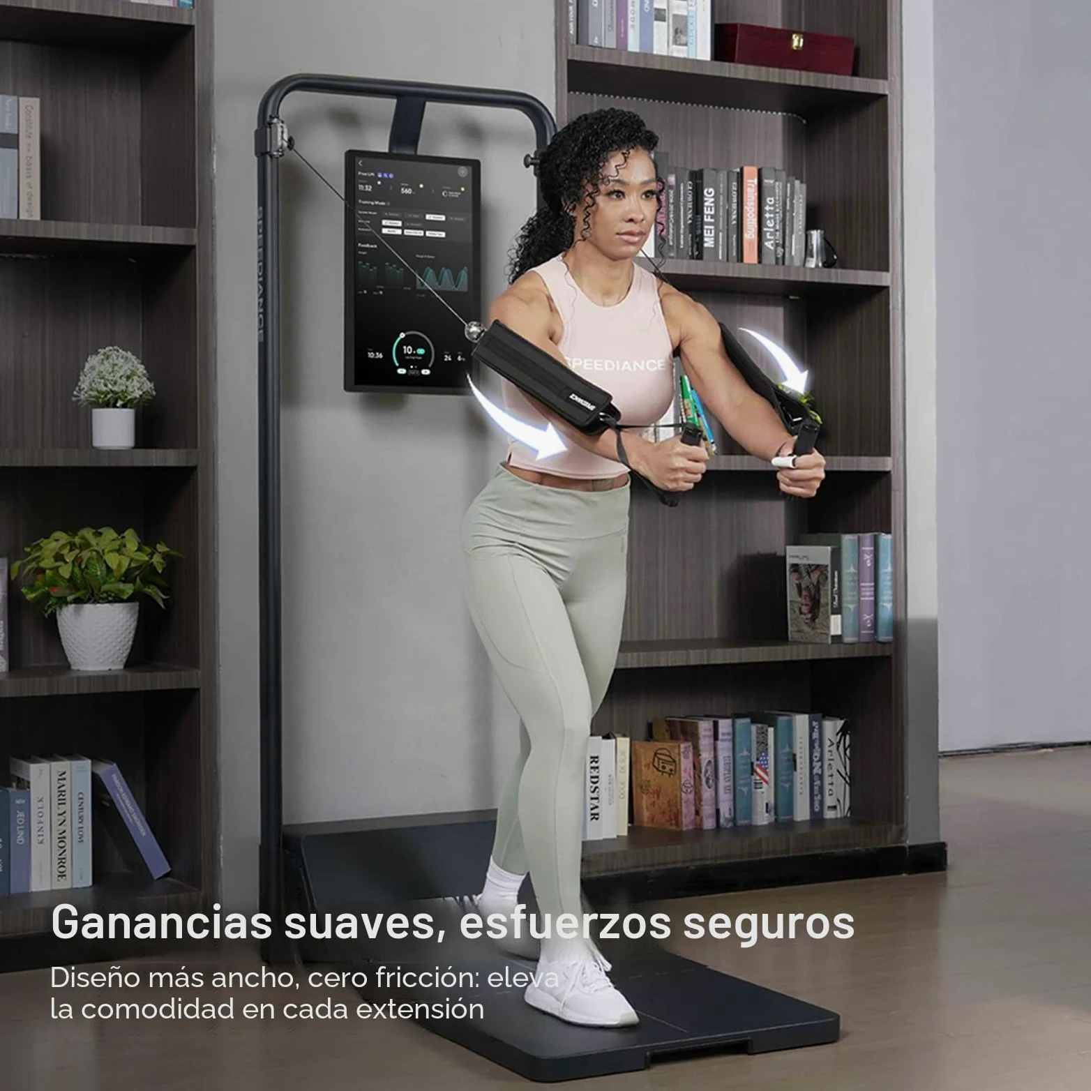Speediance Extensores de Cable Accesorio para Gym Monster | Correas de Extensión para Poleas, Dominadas, Tríceps y Remo en Gimnasio en Casa