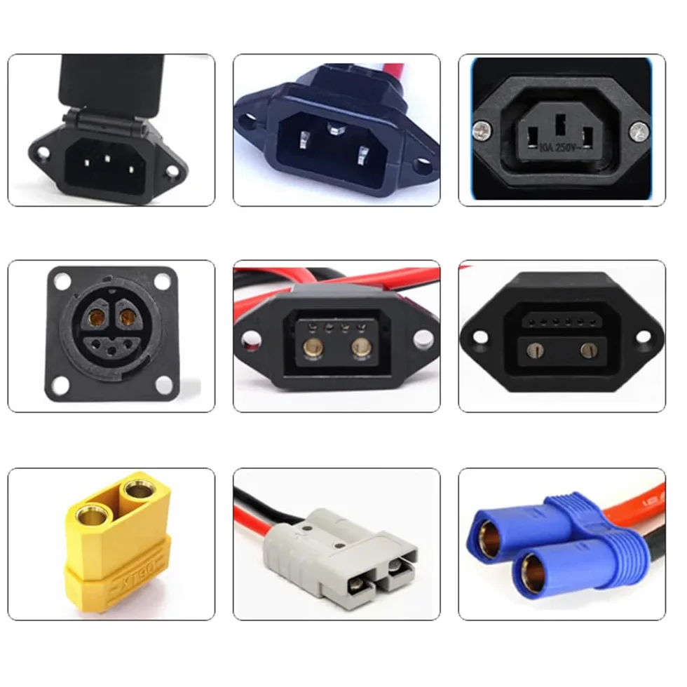 Paquete de baterías de Litio de 36 V y 15 Ah, 20 Ah, 25 Ah o 30 Ah con Cargador de 42 V y 2 A para Motor de Bicicleta o Patinete eléctrico de 1000 W.