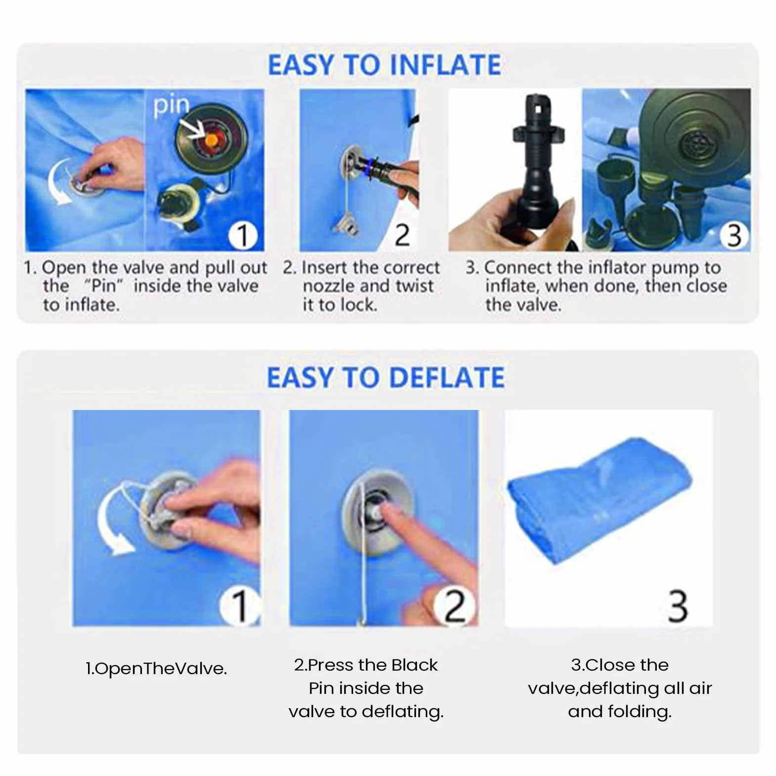 Air Roller - Rodillo de aire inflable para gimnasia, equipo de entrenamiento de resorte trasero con bomba, para animadoras en casa, fitness, juego en interiores, gimnasio, equilibrio, práctica de
