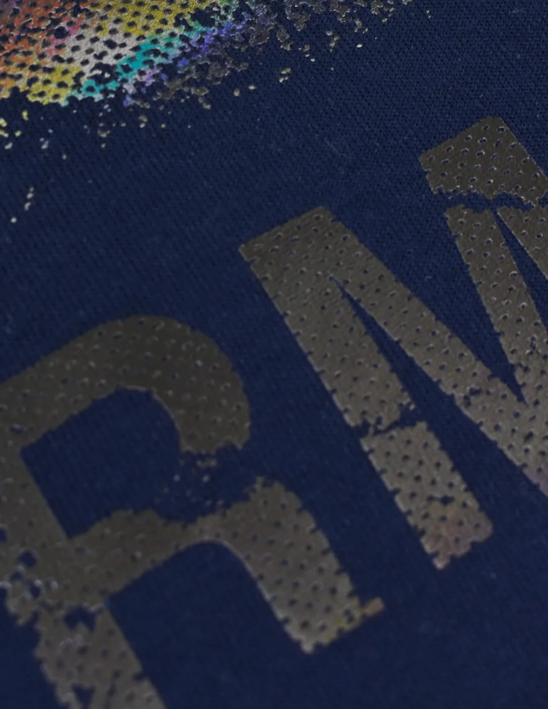 Sudadera Navy - Real Madrid CF Metallic Logo - Official Licensed Product