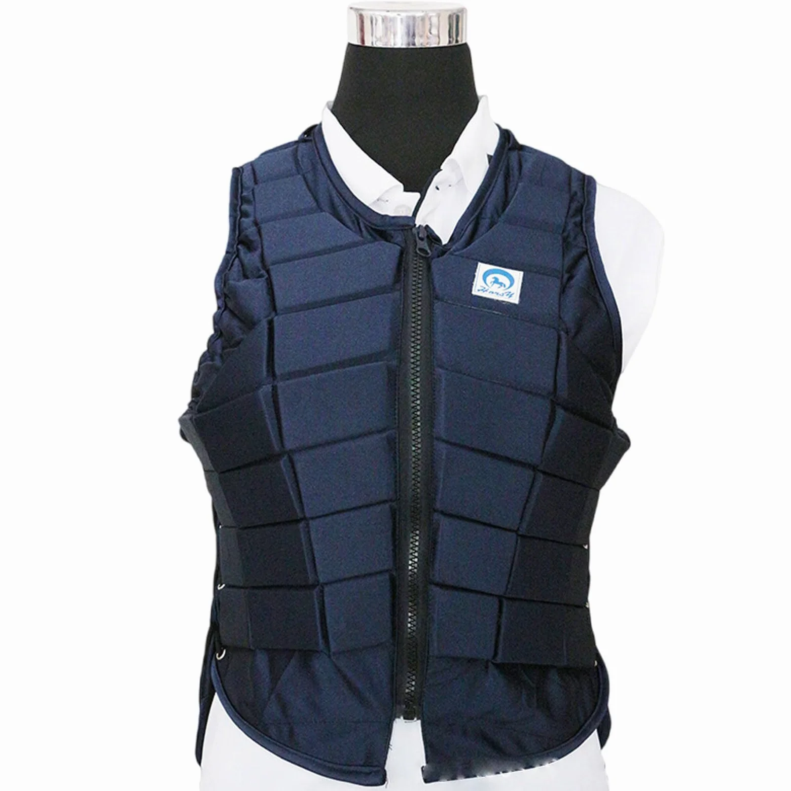 Chaleco Ecuestre,Ecuestres Chaqueta Protectora Chaleco,Chaleco de Protección para Equitación,Chaleco Ecuestre Equitación Protectora,Transpirable,para Niños,Niñas,Hombres,Mujeres,Jóvenes