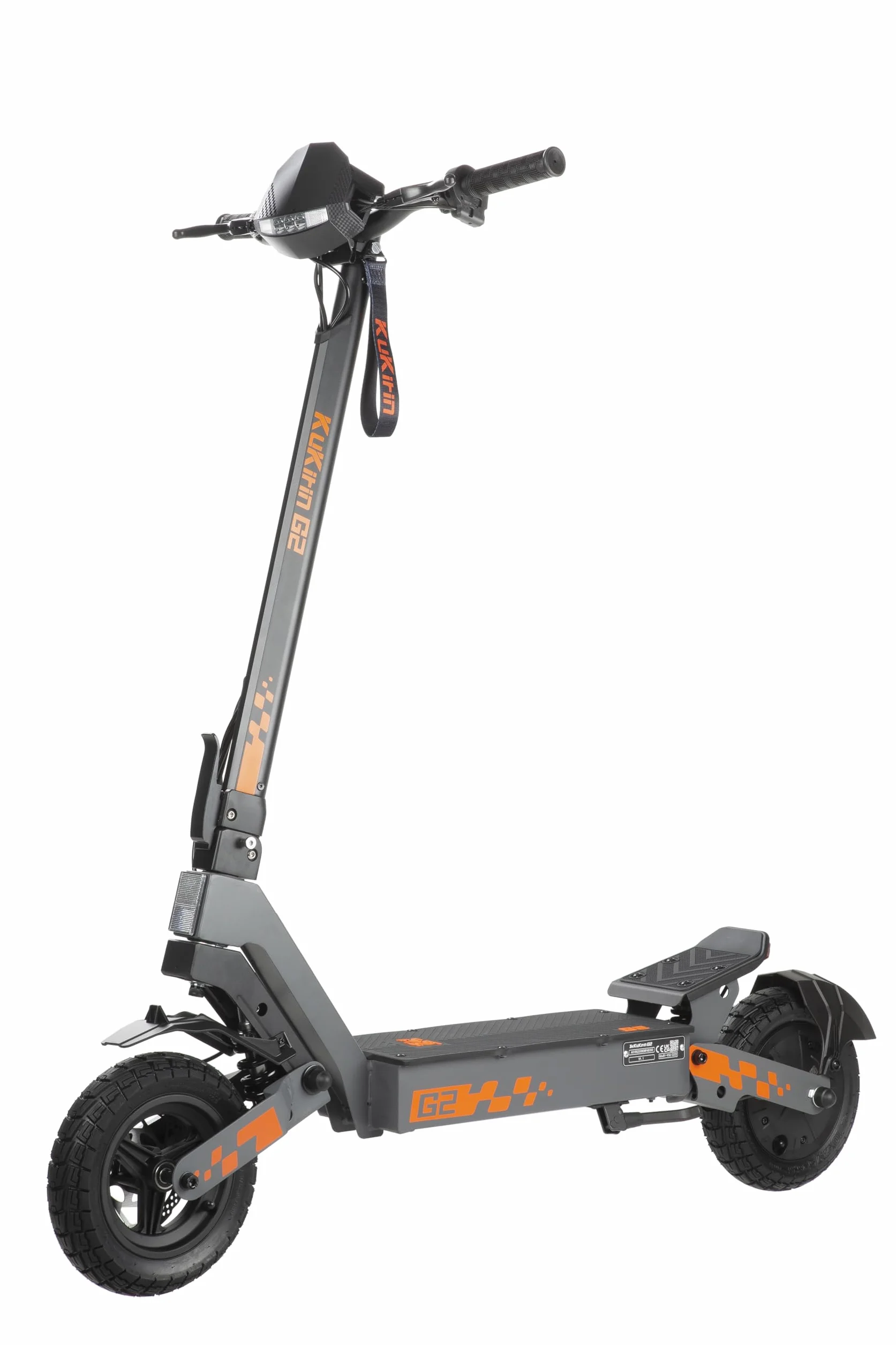Kukirin G2 Patinete eléctrico Plegable, batería de 48 V 15 Ah, neumáticos de 10 Pulgadas, autonomía de 55 km, Pantalla táctil, Frenos de Disco Delanteros y Traseros, Patinete eléctrico para Adultos