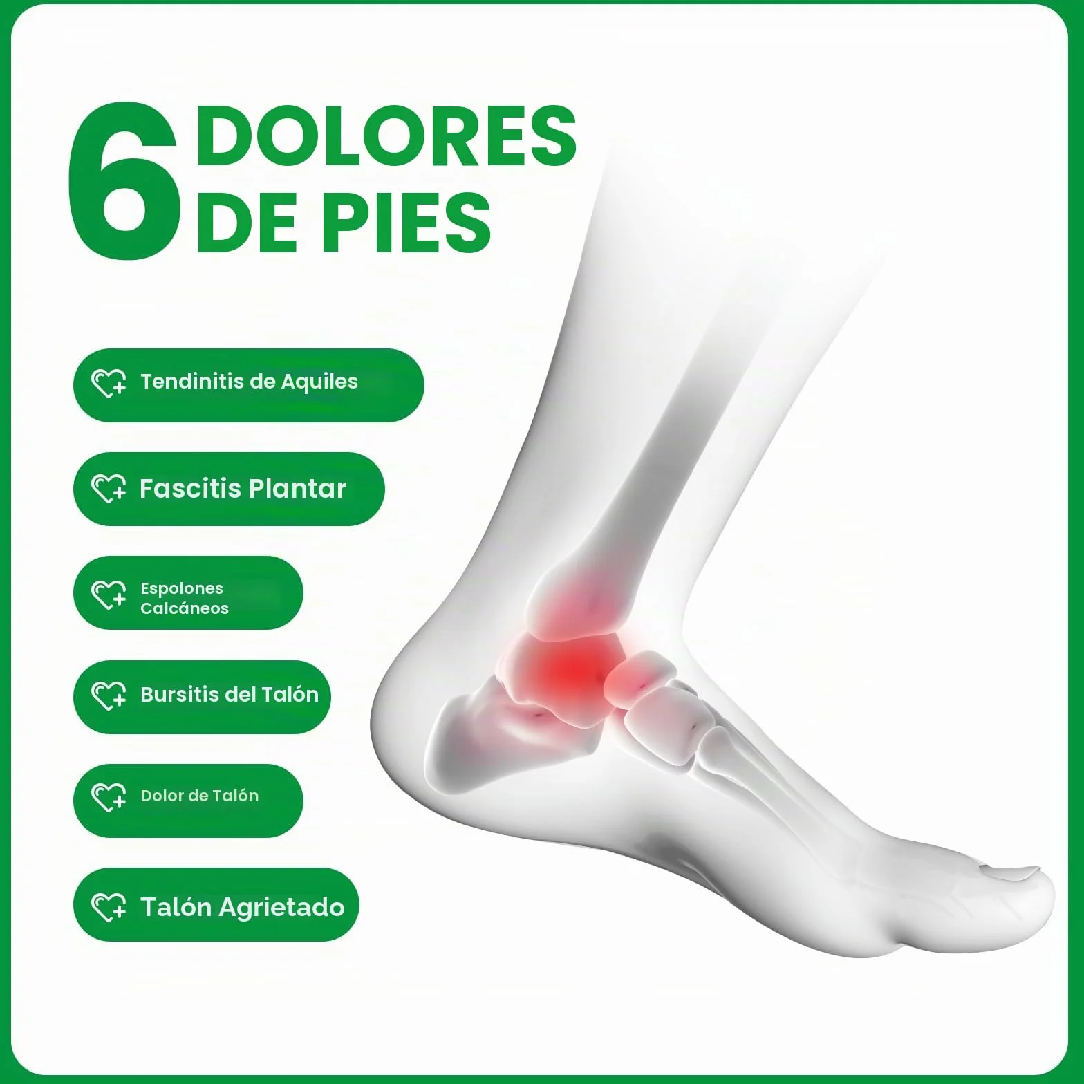 Protector de talón de gel Fascitis plantar Bukihome Copa de talón alivia dolor talón almohadilla apoyo Negro 36-41