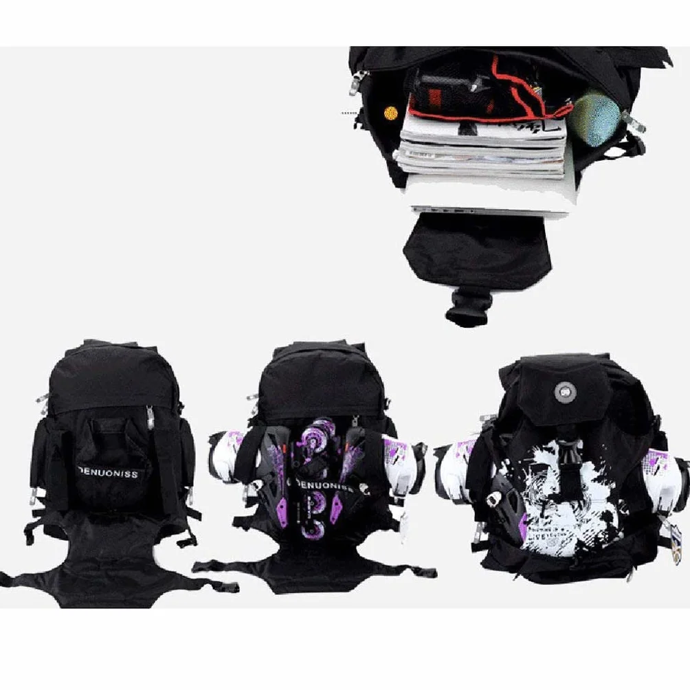 TOOYFUL Bolsa para Patines en Línea, Almacenamiento de Patinaje con Correa