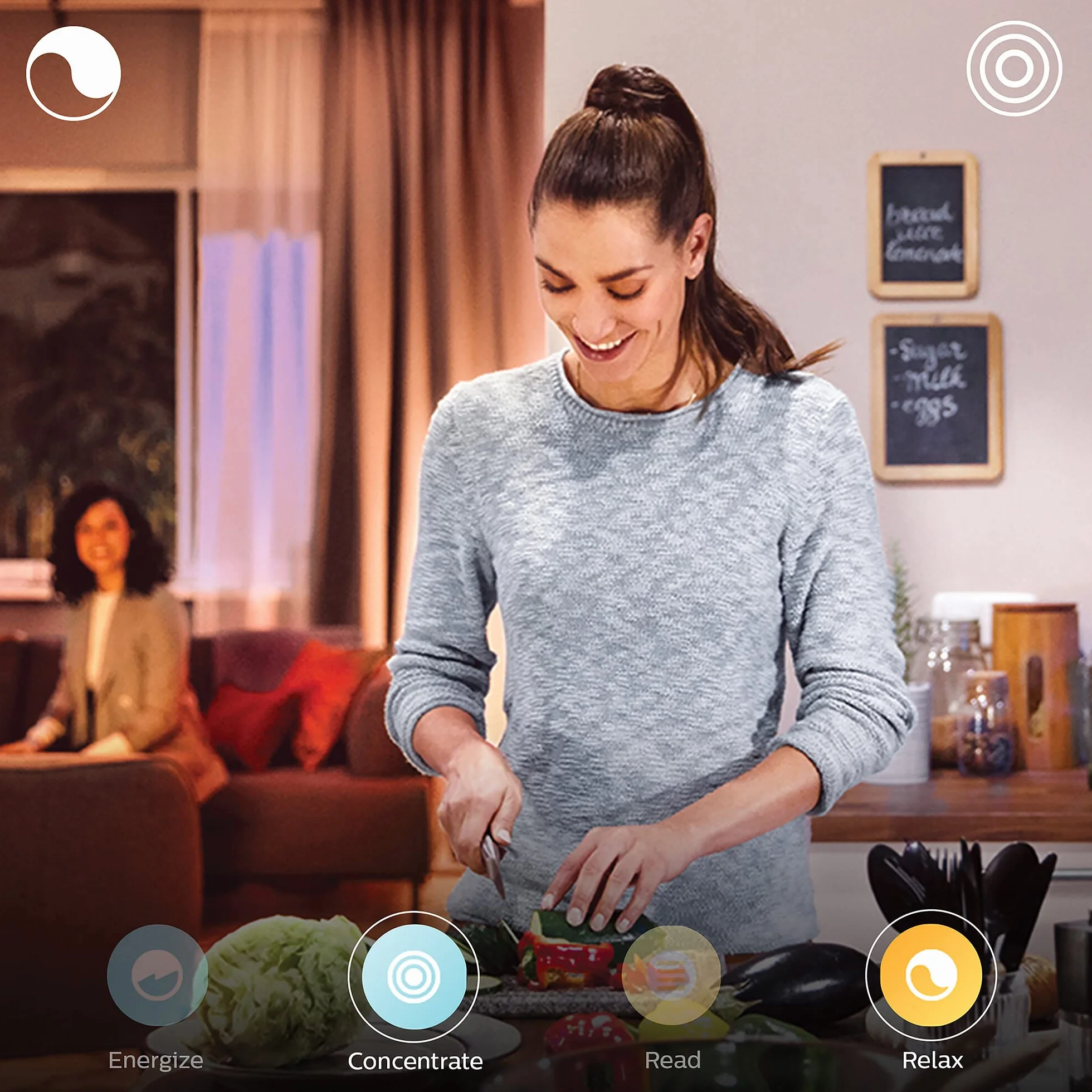 Philips Hue Startkit 2xE27 Puente Regulador Intensidad Blanco Color