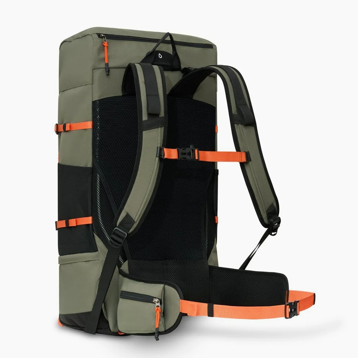 SIROKO Mochila montaña 50L Funda Impermeable Senderismo Venture 50 Green Verde