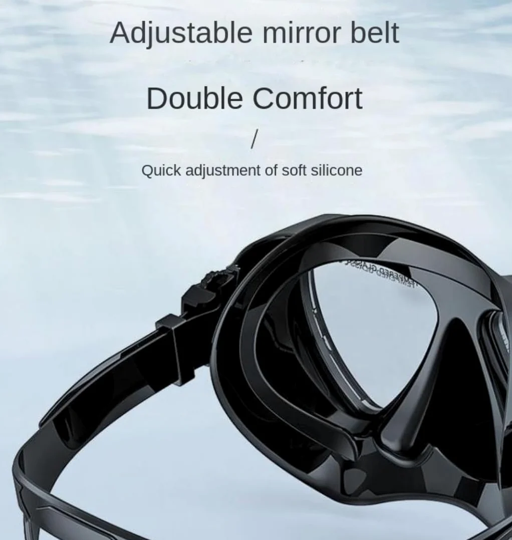 Máscara Snorkel Máscara Buceo Máscara De Esnórquel Buceo A Prueba Fugas con Equipo Antivaho Vidrio Templado Resistente A Los Impactos Equipo de Snorkel