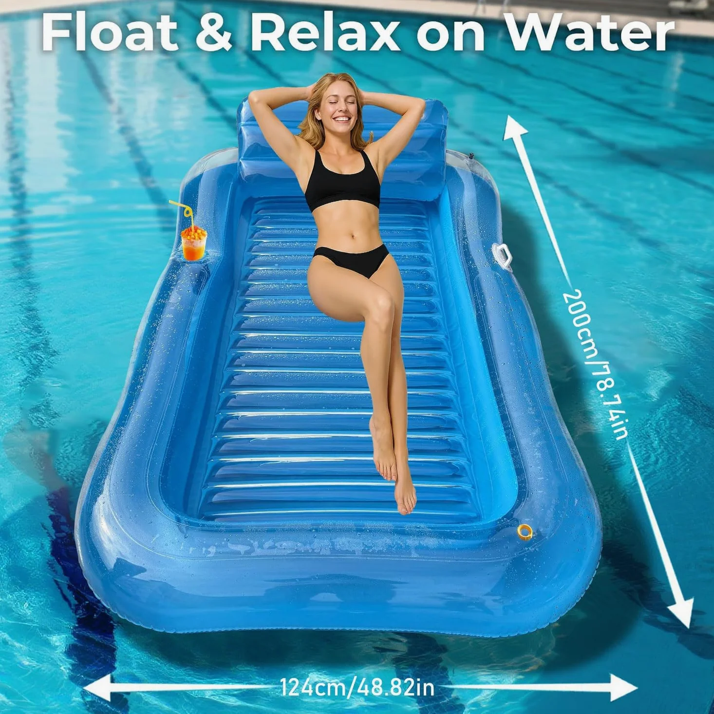 Sunshine smile Dispensador de Cloro para Piscina,Dispensador Cloro Flotante,Kits de Mantenimiento para Piscinas,Dispensador Químico,Dispensador Cloro Flotante,Dispositivo de Dosificación Cloro